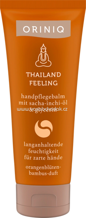 ORINIQ Handcreme Thailand Feeling mit Sacha-Inchi-Öl & Glycerin, 75 ml
