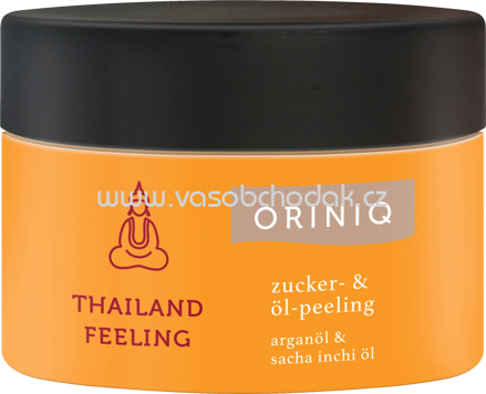 ORINIQ Körperpeeling Thailand Feeling Zucker, Argan- & Sacha Inchi Öl, 250 g
