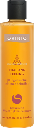 ORINIQ Pflegedusche Thailand Feeling mit Mandelmilch, Orangenblüten & Bambus, 250 ml