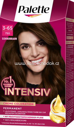 Palette Intensive Color Creme Haarfarbe 3-65/750 Schokobraun, 1 St