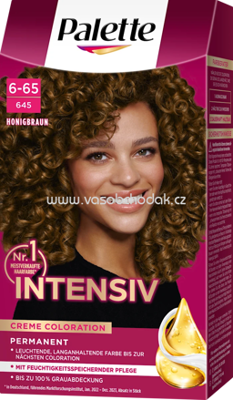 Palette Intensive Color Creme Haarfarbe 6-65/645 Honigbraun, 1 St