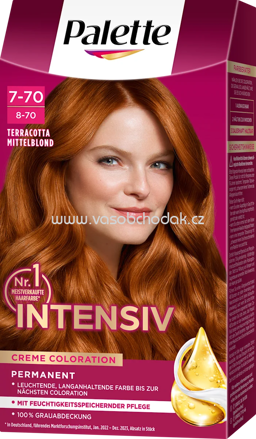 Palette Intensive Color Creme Haarfarbe 7-70/8-70 Terracotta Mittelblond, 1 St