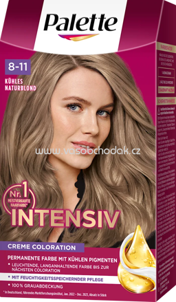 Palette Intensive Color Creme Haarfarbe 8-11 Kühles Naturblond, 1 St