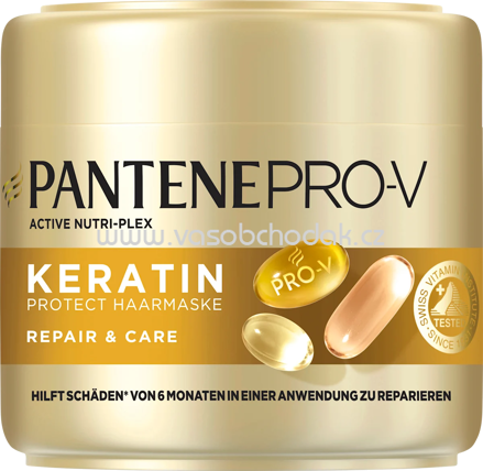 PANTENE PRO-V Haarmaske Keratin Repair & Care, 300 ml