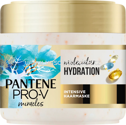 PANTENE PRO-V Haarmaske miracles Hydra Glow Deep Hydration, 300 ml