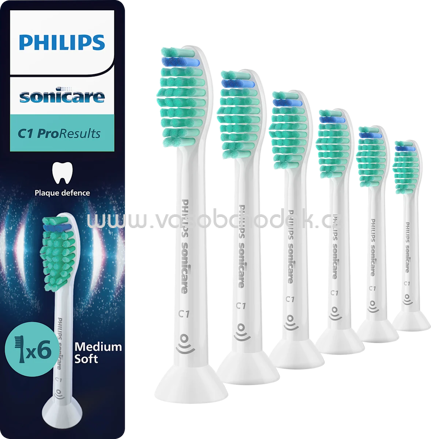 Philips Sonicare Aufsteckbürsten C1 ProResults, 6 St