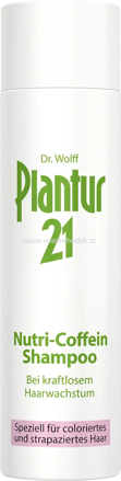 Plantur 21 Shampoo Nutri-Coffein Coloriertes & Strapaziertes Haar, 250 ml