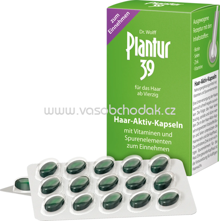 Plantur 39 Haar-Aktiv-Kapseln 60 St., 42 g