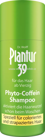 Plantur 39 Shampoo Phyto-Coffein, coloriertes & strapaziertes Haar, Reisegröße, 50 ml
