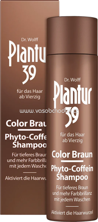 Plantur 39 Shampoo Phyto-Coffein Color Braun, 250 ml