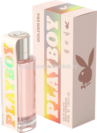 PLAYBOY Golden Era Eau de Toilette, 40 ml