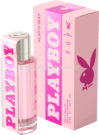 PLAYBOY Play it sexy Eau de Toilette, 40 ml