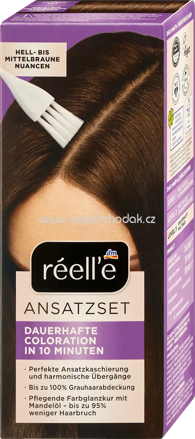réell‘e Ansatzset 6.0 Hell-Mittelbraun, 1 St