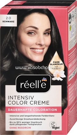 réell‘e Haarfarbe 2.0 Schwarz, 1 St