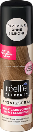 réell‘e EXPERT Ansatzspray Mittel bis Dunkelblond, 75 ml