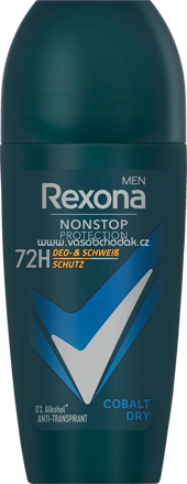 Rexona men Antitranspirant Deo Roll-on Nonstop Protection Cobalt Dry, 50 ml