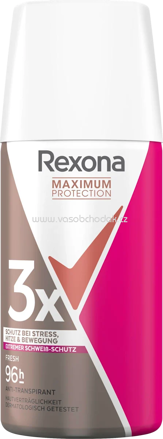 Rexona Antitranspirant Deospray Maximum Protection, Reisegröße, 35 ml
