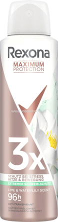 Rexona Antitranspirant Deospray Maximum Protection Lime & Waterlily Scent, 150 ml