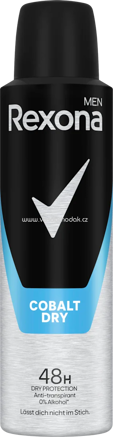 Rexona men Antitranspirant Deospray Men Cobalt Dry, 150 ml