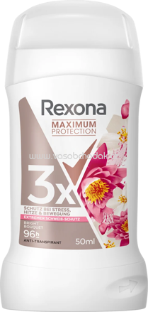 Rexona Antitranspirant Deostick Maximum Protection Bright Bouquet, 50 ml