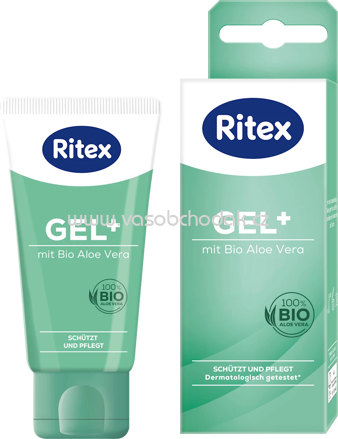 Ritex Gleitgel Bio Aloe Vera, 50 ml