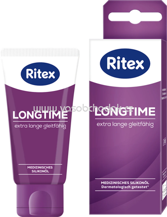 Ritex Gleitgel Longtime Medizinisches Silikonöl, 50 ml