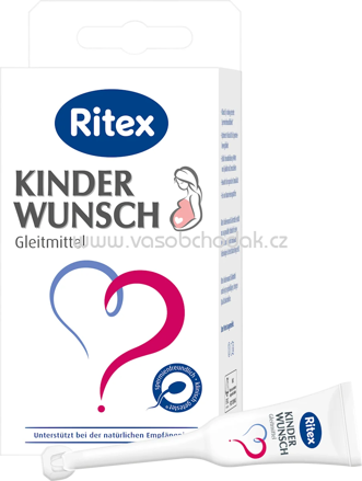 Ritex Kinderwunsch Gleitmittel 8x4ml, 32 ml