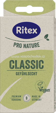 Ritex Kondome Pro Nature Classic, Breite 53mm, 8 St