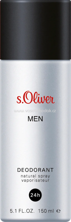 s.Oliver Deo Naturalspray Men, 150 ml