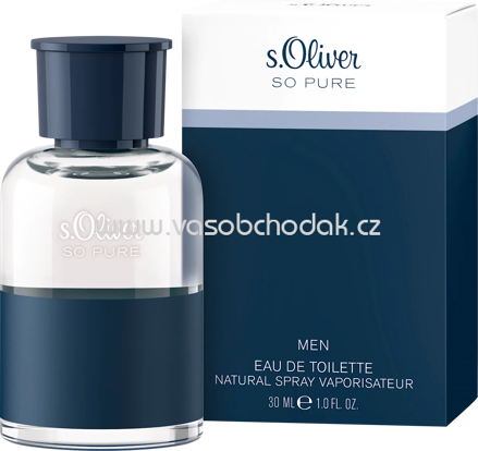 s.Oliver So pure Men Eau de Toilette, 30 ml