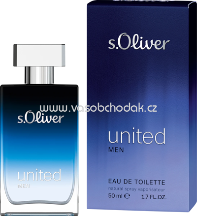 s.Oliver United Men Eau de Toilette, 50 ml
