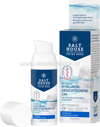 Salthouse Gesichtscreme Totes Meer Hyaluron, 50 ml