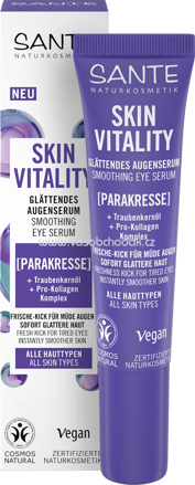 SANTE NATURKOSMETIK Augenserum Skin Vitality Parakresse, 15 ml