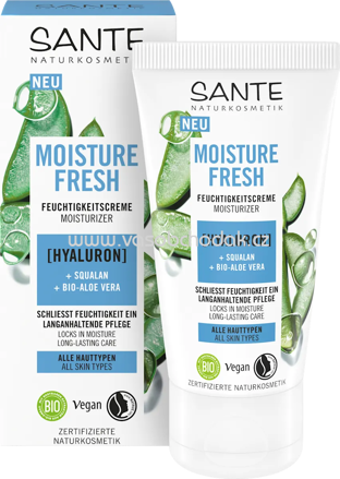 SANTE NATURKOSMETIK Feuchtigkeitscreme Moisture Fresh, 50 ml