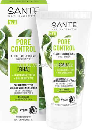 SANTE NATURKOSMETIK Feuchtigkeitscreme Pore Control, 50 ml