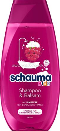 schauma Kinder Shampoo & Balsam Himbeere, 250 ml
