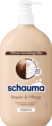 schauma Shampoo Repair & Pflege, 750 ml