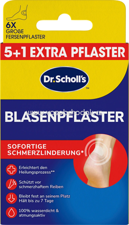 Scholl Blasenpflaster Ferse, 6 St