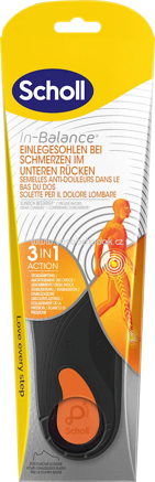 Scholl Einlegesohlen In-Balance, Gr. 37-39,5 1 Paar, 2 St
