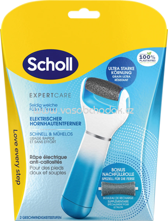 Scholl Elektrischer Hornhautentferner 'Expert Care' blau, 1 St