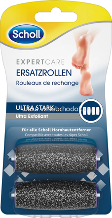 Scholl Ersatzrollen Hornhautentferner (Stufe 4) ultra stark, 2 St