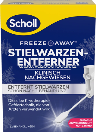 Scholl Stielwarzen-Entferner 12 Behandlungen, 1 St