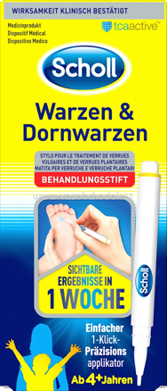 Scholl Warzen Entferner Behandlungsstift, 2 g