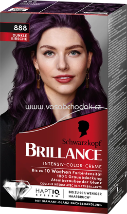 Schwarzkopf Brillance Haarfarbe 888 Dunkle Kirsche, 1 St