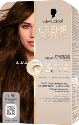 Schwarzkopf CREME SUPREME Haarfarbe 5-60 Schokobraun, 1 St