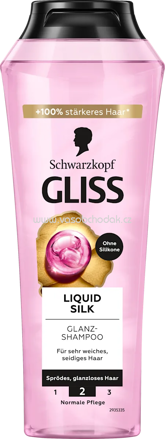 Schwarzkopf GLISS Shampoo Liquid Silk, 250 ml