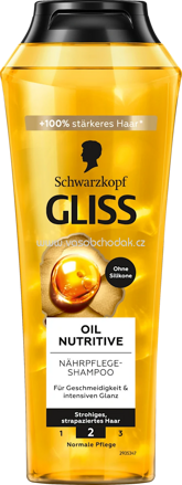 Schwarzkopf GLISS Shampoo Oil Nutritive, 250 ml