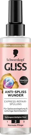 Schwarzkopf GLISS Sprüh-Conditioner Express-Repair Anti-Spliss Wunder, 200 ml