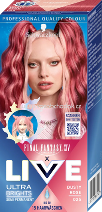 Schwarzkopf LIVE Intensivtönung 025 Dusty Rose, 1 St