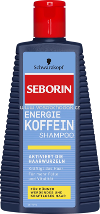 Schwarzkopf Seborin Shampoo Energie Koffein, 250 ml